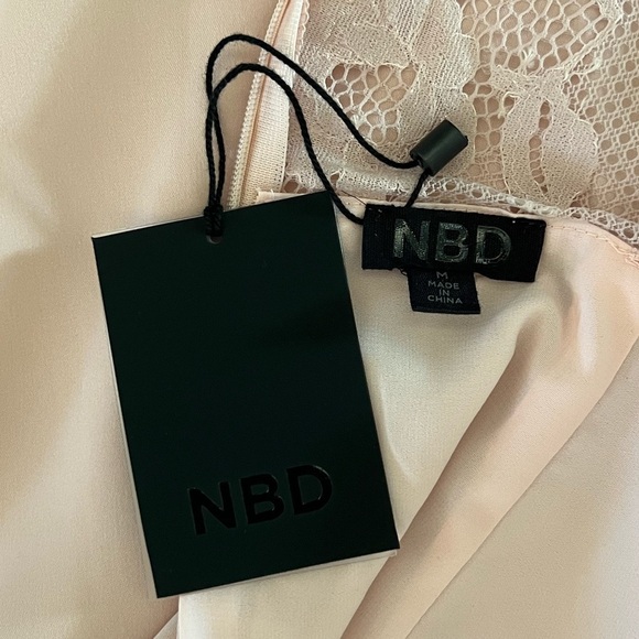 NWT NBD Make We Wanna Mini Dress in Blush Pink - Picture 7 of 11
